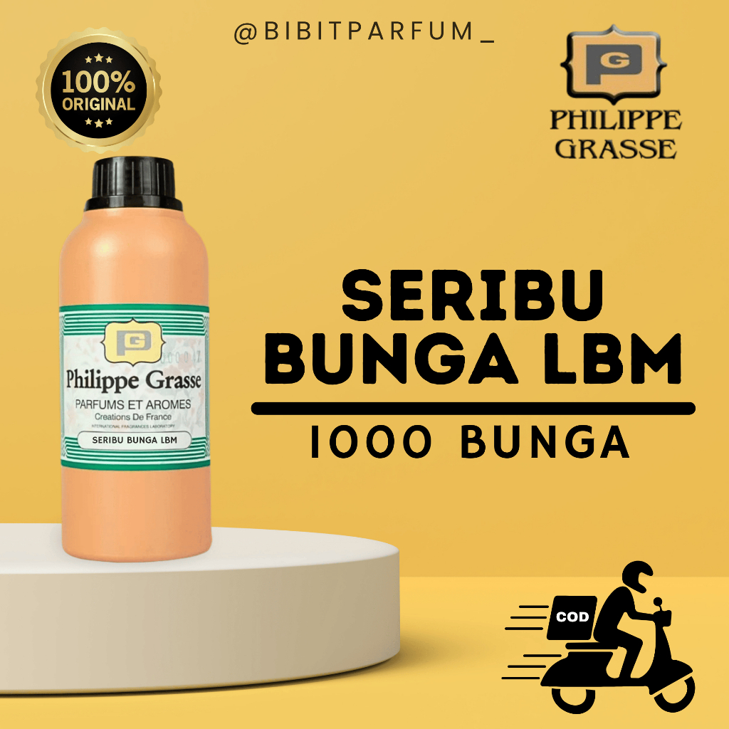 SERIBU BUNGA LBM - SERIBU BUNGA 250GR - 500GR SEGEL BY PHILIPPE GRASSE