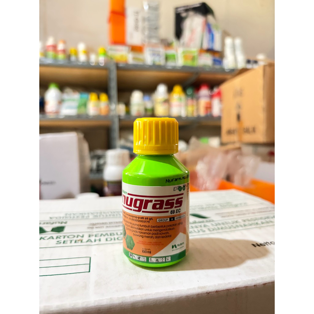 Herbisida Selektif Padi - NUGRASS 69 EC 100ml Obat Rumput Padi