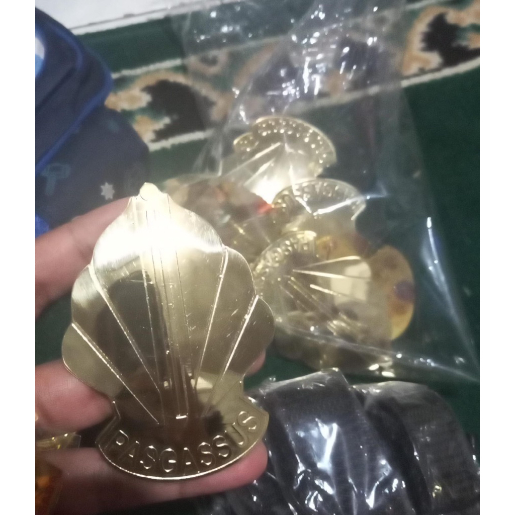 PIN EMBLEM KUNINGAN PASKIBRA CUSTOM