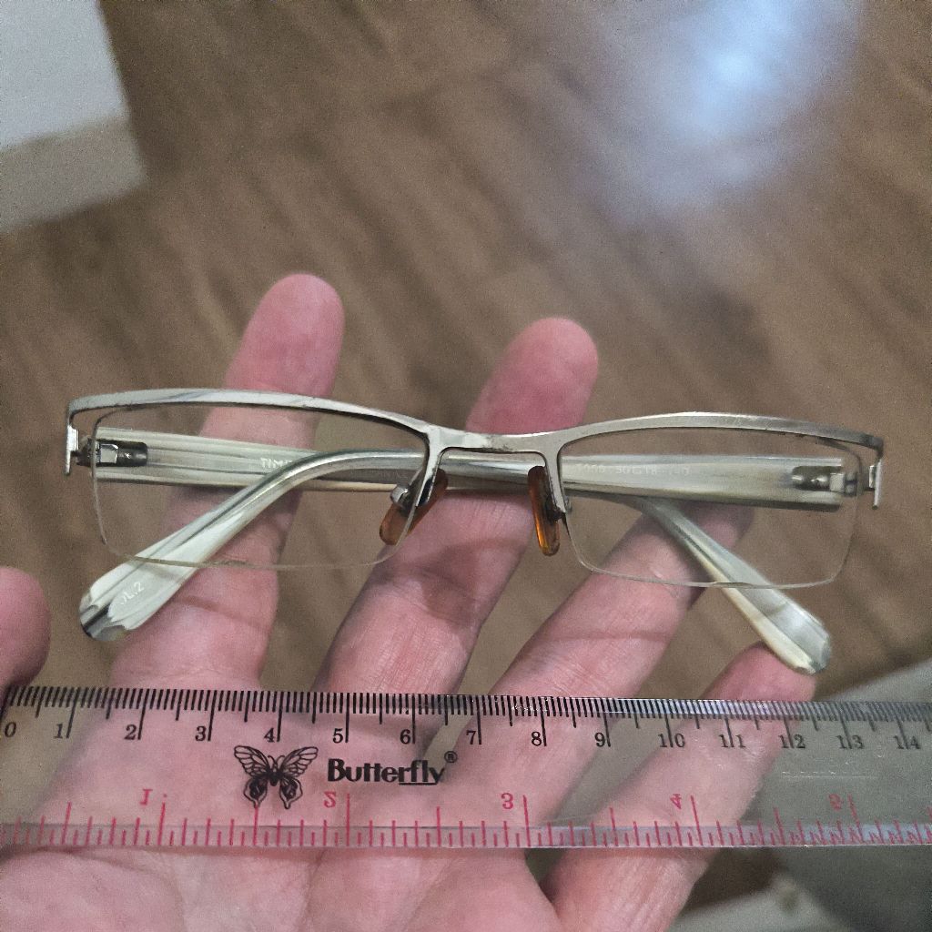 Kacamata Times Japan ori half frame preloved