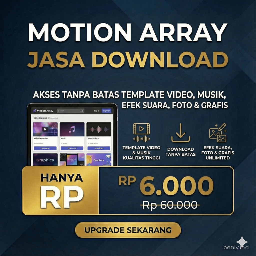 MOTION ARRAY JASA DOWNLOAD MURAH