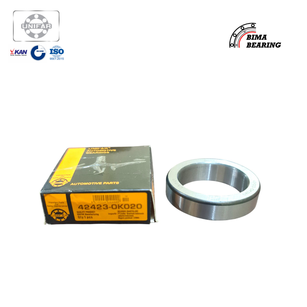 Cones Bearing Fortuner Vrz Srz Unifar Laher Kancingan Kip Roda Belakang Ori