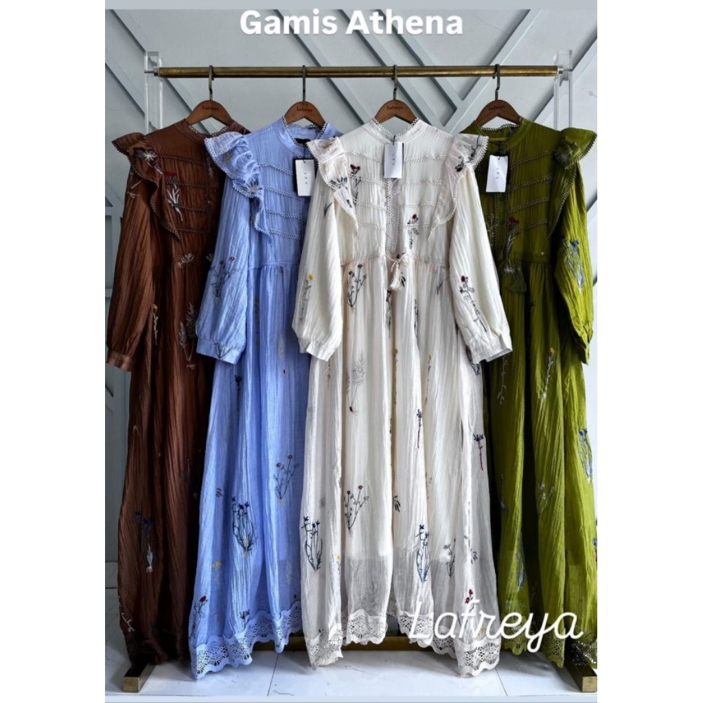 Dress gamis athena lafreya