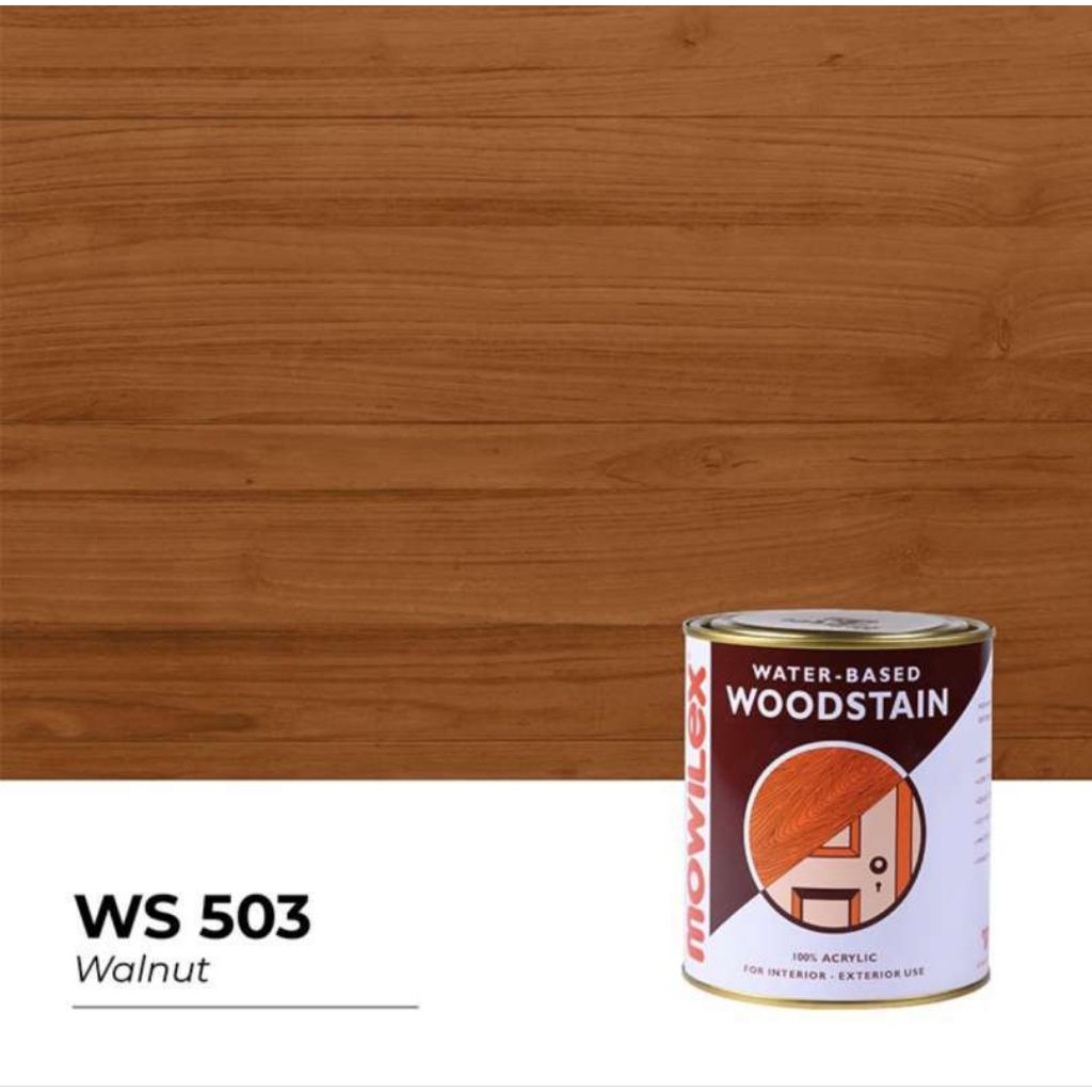 Mowilex Woodstain 503 Walnut 1 Liter