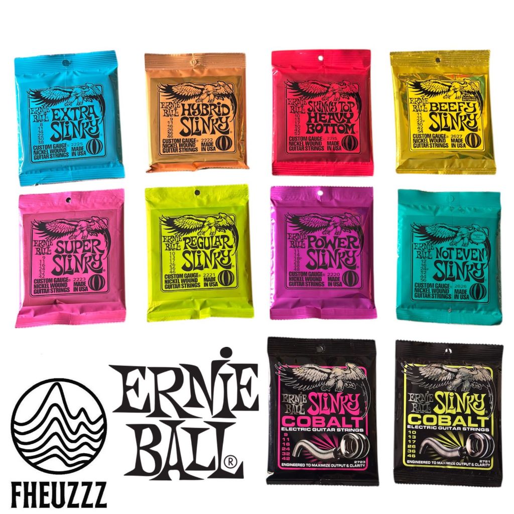 Senar Gitar Guitar Elektrik Electric String Ernieball Ernie Ball