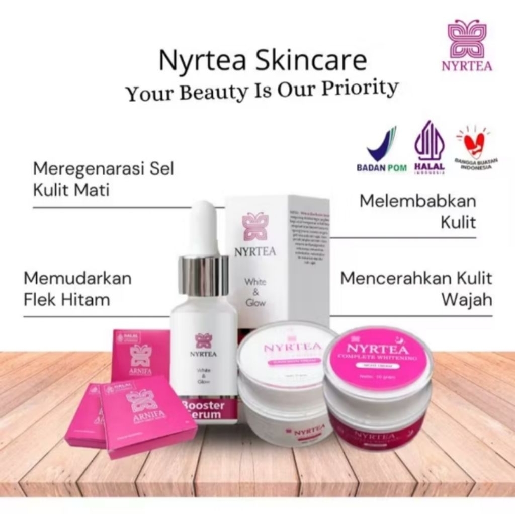 PAKET MIX NYRTEA SKINCARE ORIGINAL