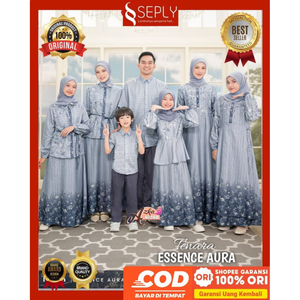 SEPLY Sarimbit Lebaran 2026 Tenara Essence Aura  Setelan Rok - Sarimbit SEPLY terbaru 2026 - Sarimbi