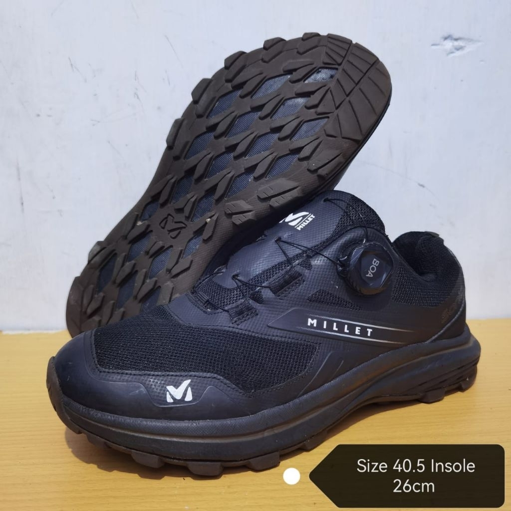 Sepatu Outdoor Trail Run MILLET SONIC BOA  40.5