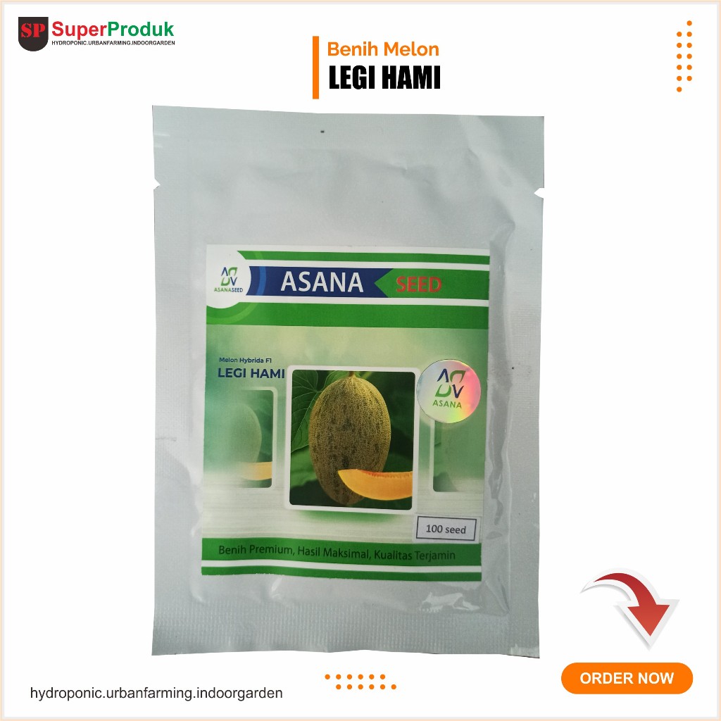Benih Melon LEGI HAMI Kemasan 100 biji - ASANA Seed