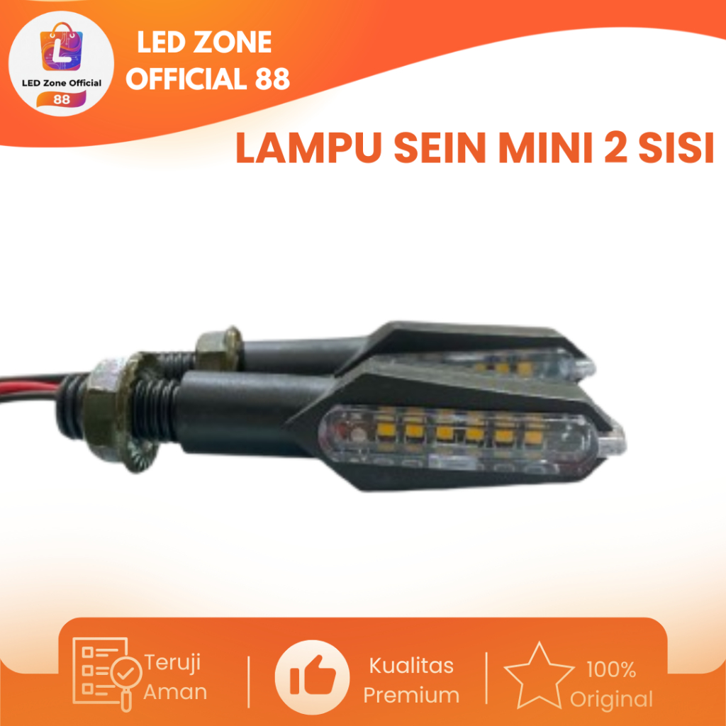 (LED ZONE 88) SEN 001 SEN MINI 2 SISI SEN MINI SEN 2 SISI LAMPU SEN MOTOR UNIVERSAL