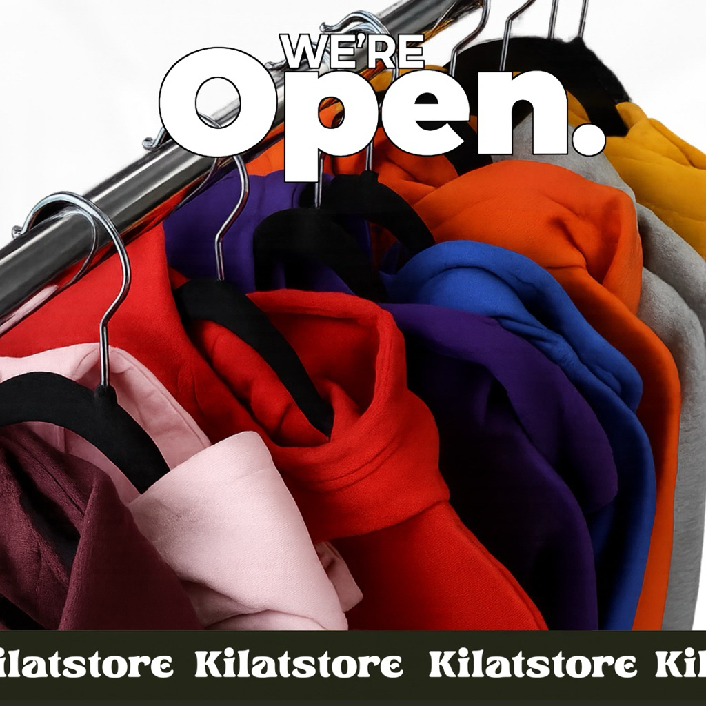 HODIE TEBAL Polos Premium Cotton Flece 330gs