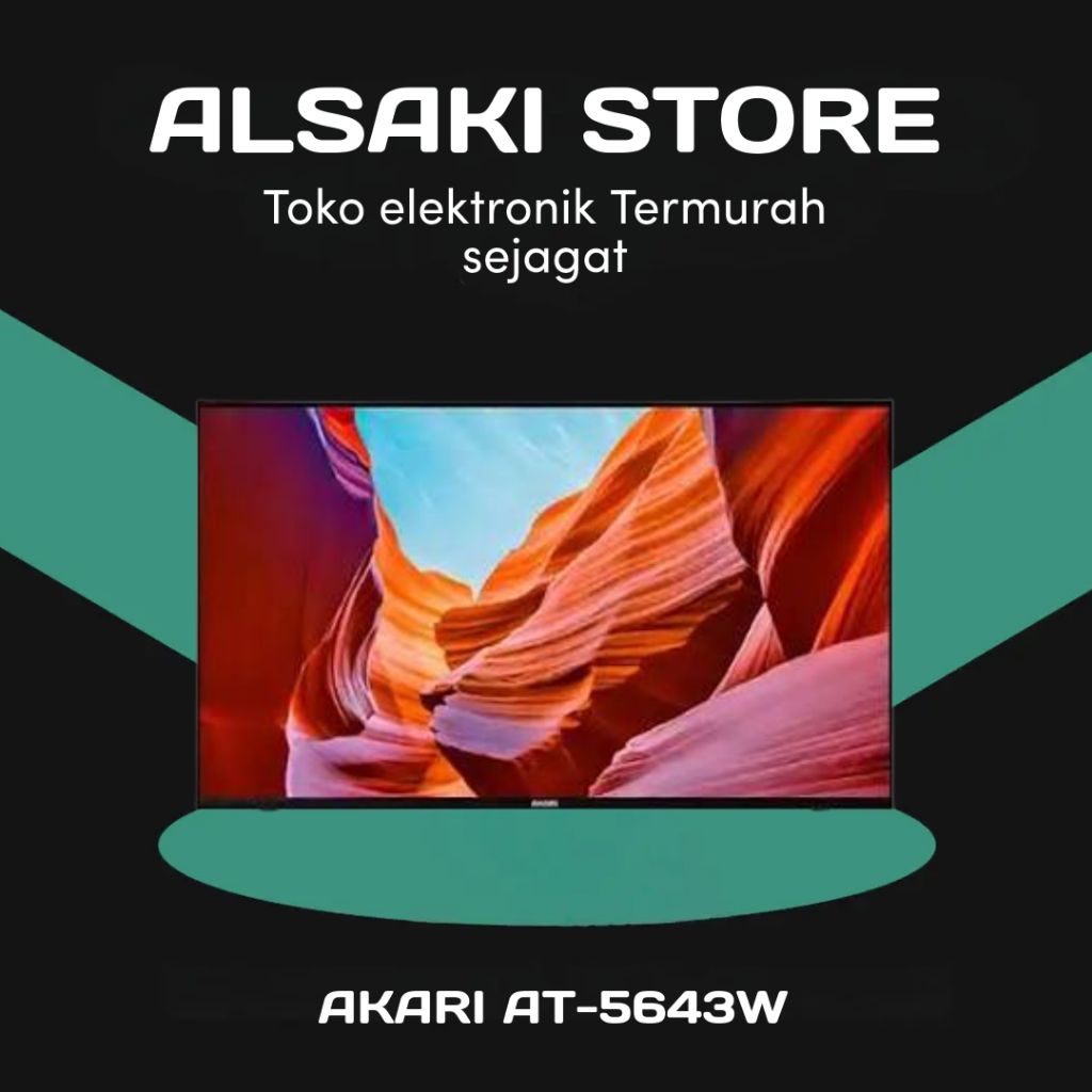 AKARI AT-5643W 43 INCH 4K UHD SMART TV