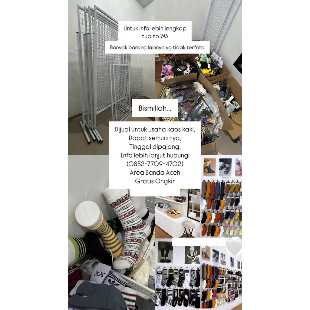 Cuci gudang Kaos Kaki