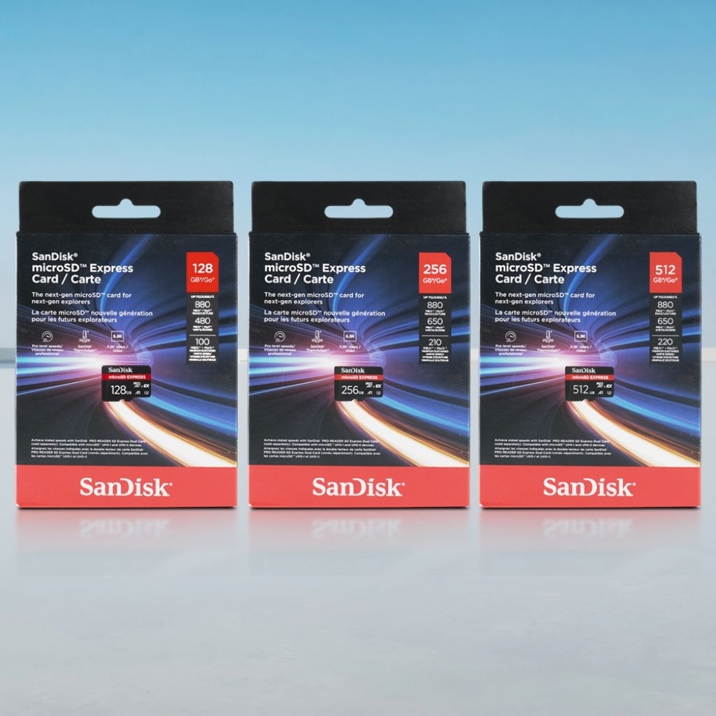 sandisk microSD express UHS I, ORIGINAL, memory micro sd class 10 u3, 880mbps 512gb 256gb 128gb