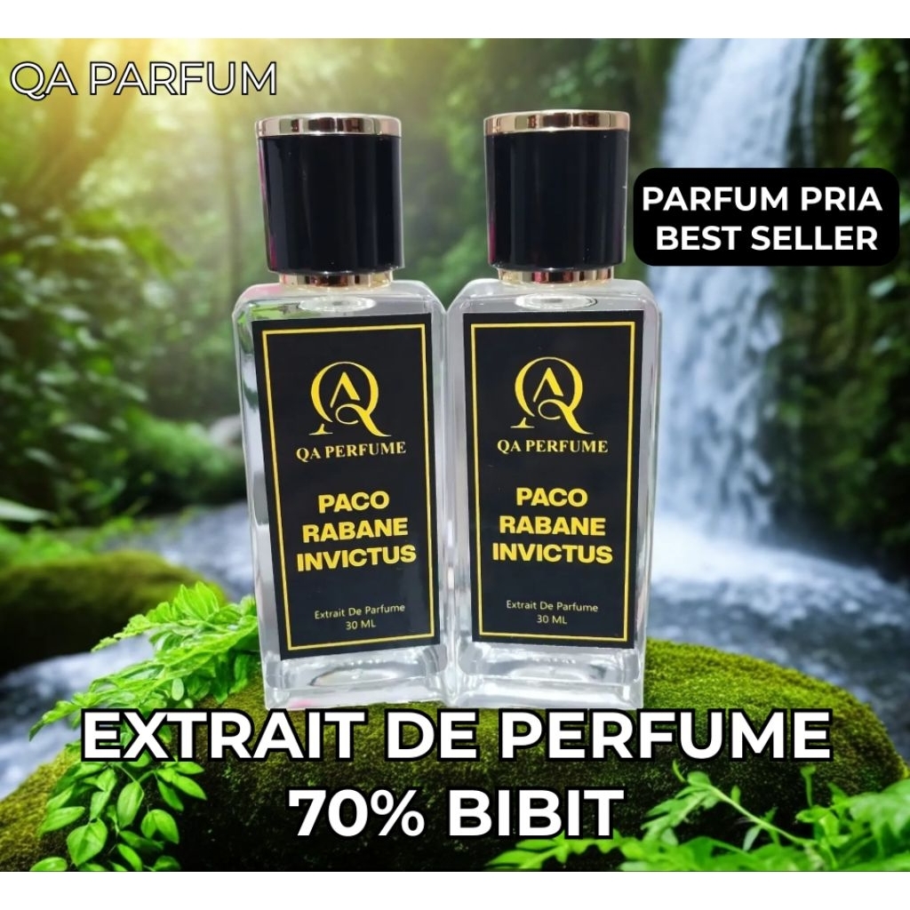 QA PARFUM - invictus 70% bibit 30ml