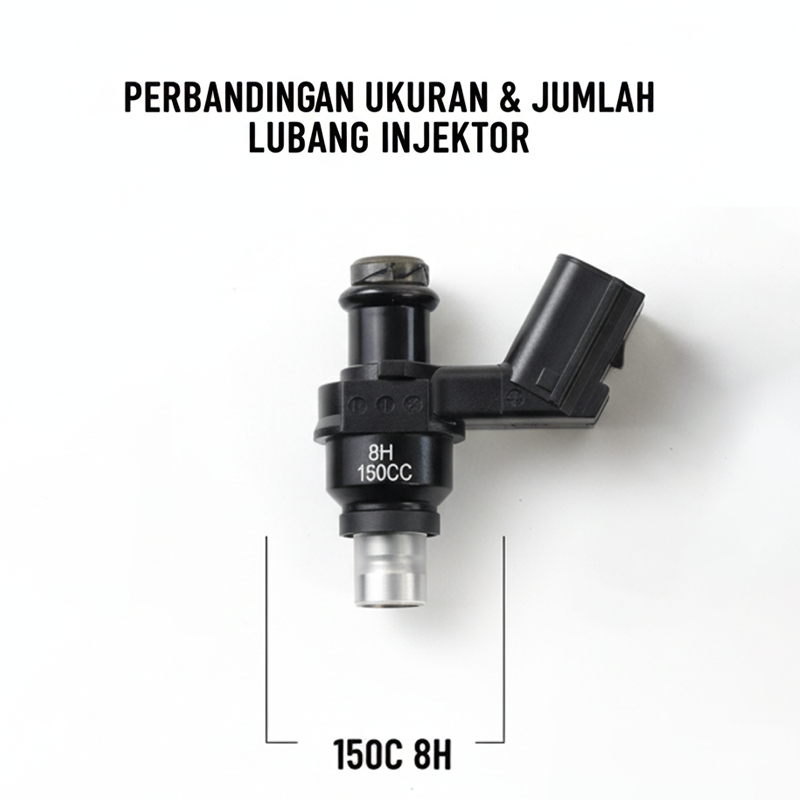 Injektor RX7 Racing Boreup Honda (160cc, 170cc, 180cc)