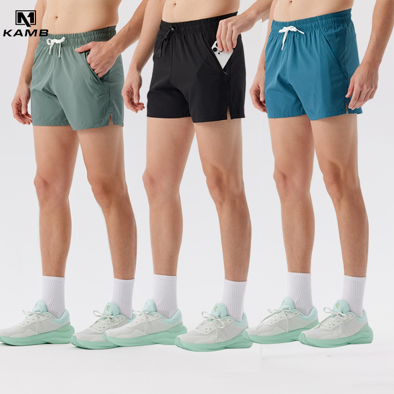 KAMB Celana Pendek Olahraga Lari Pria Dry Fit Running Gym Pria