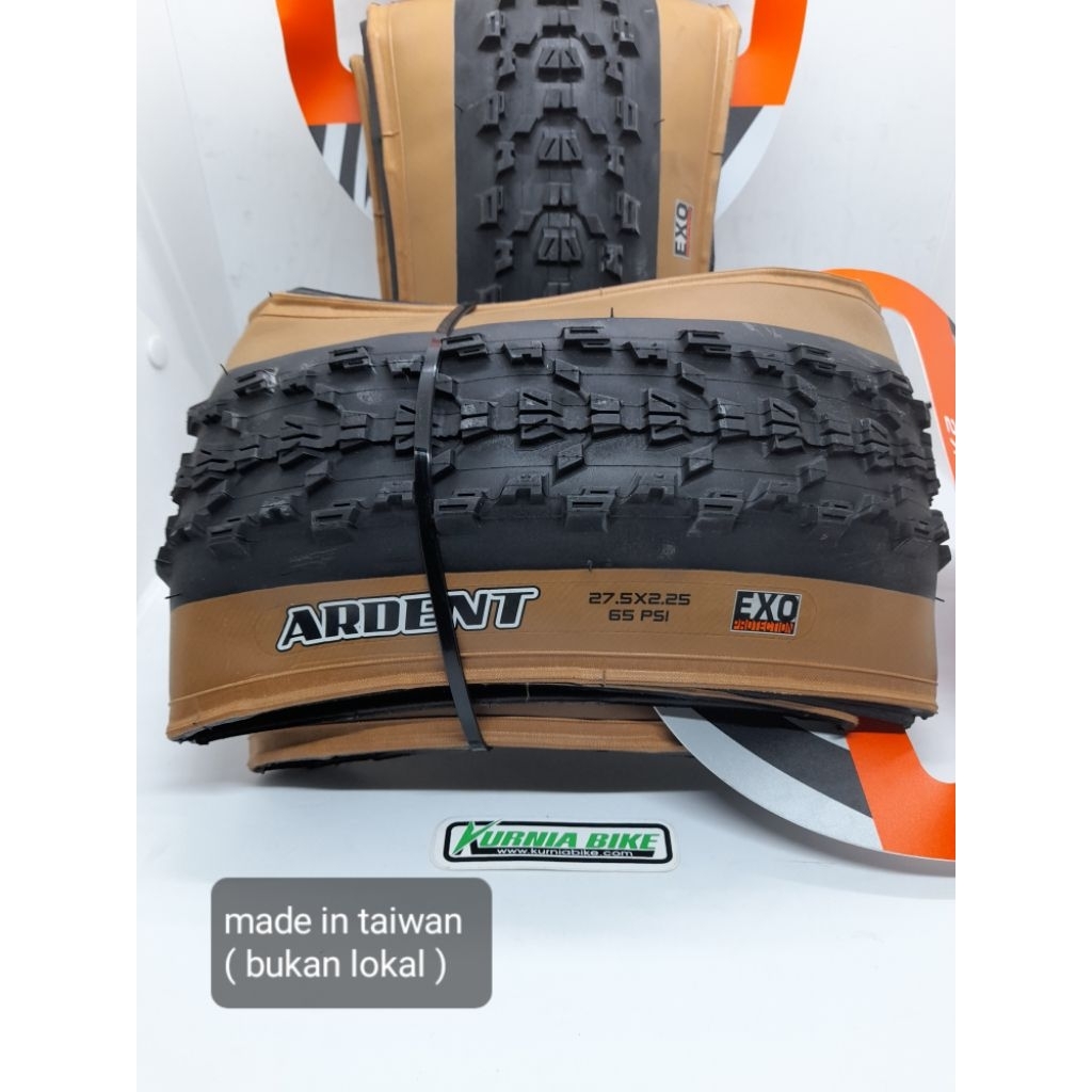 ban sepeda ban luar maxxis ardent made in taiwan