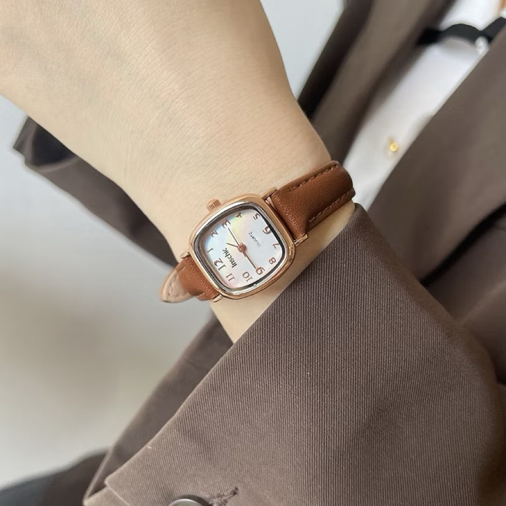 JAM TANGAN CASUAL GAYA RETRO | JAM TANGAN WANITA MURAH MAKASSAR