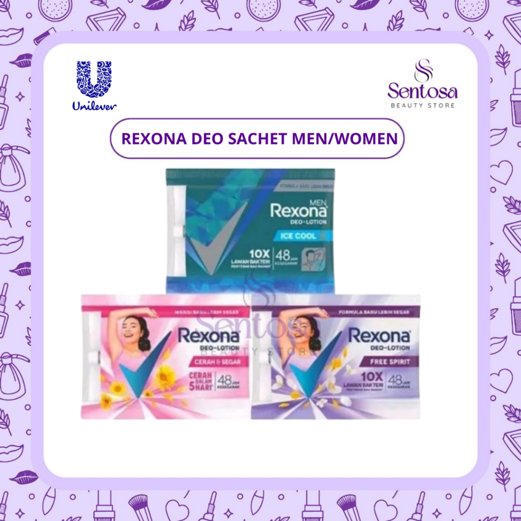 REXONA SACHET MEN / WOMEN