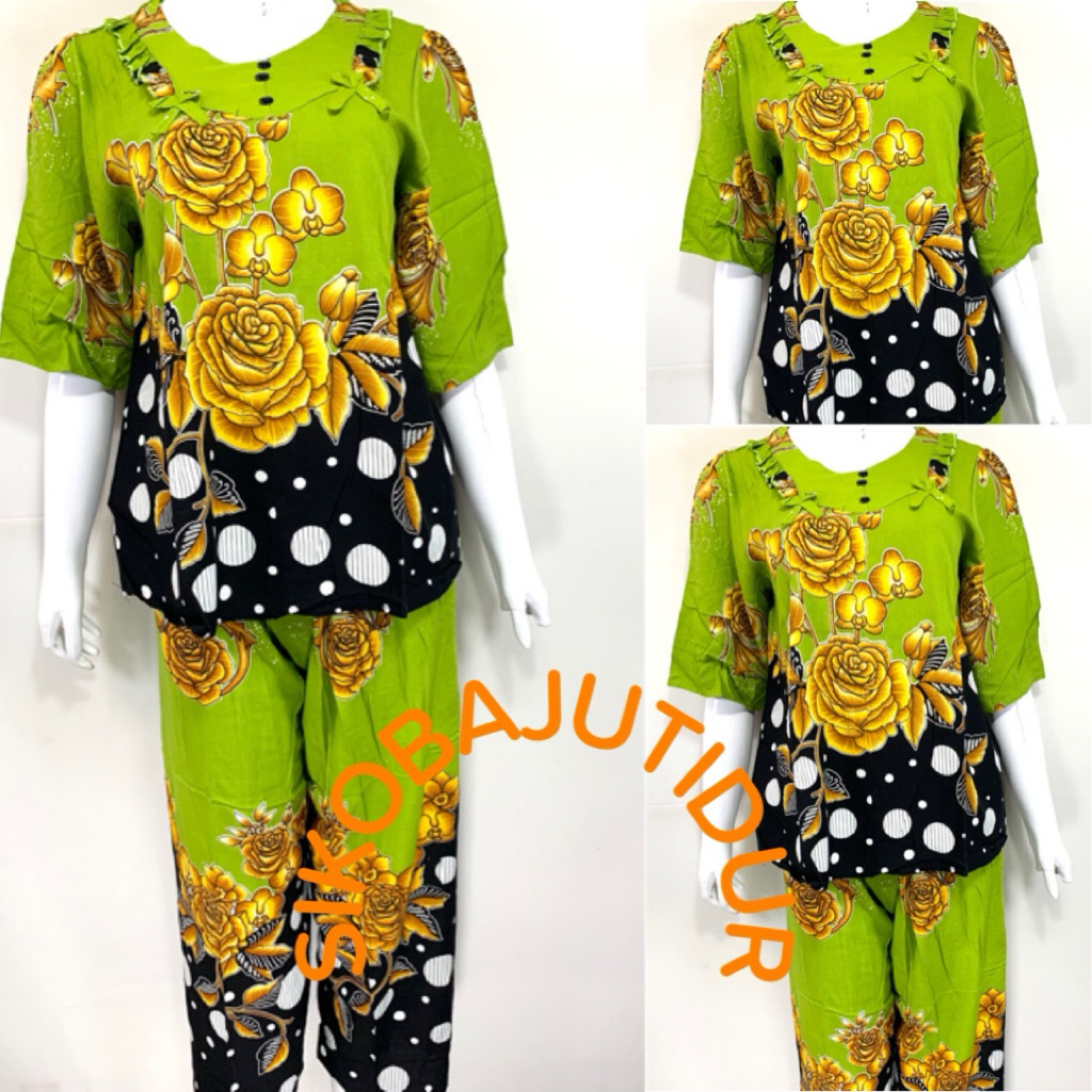 Stelan Alvin Rayon - Stelan Alvin CP ABG Lengan 3/4 | Stelan Batik Alvin ABG