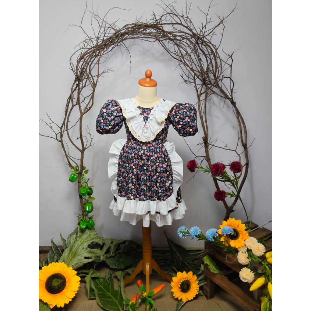 ELIZABETH DRESS noni belanda anak super vintage