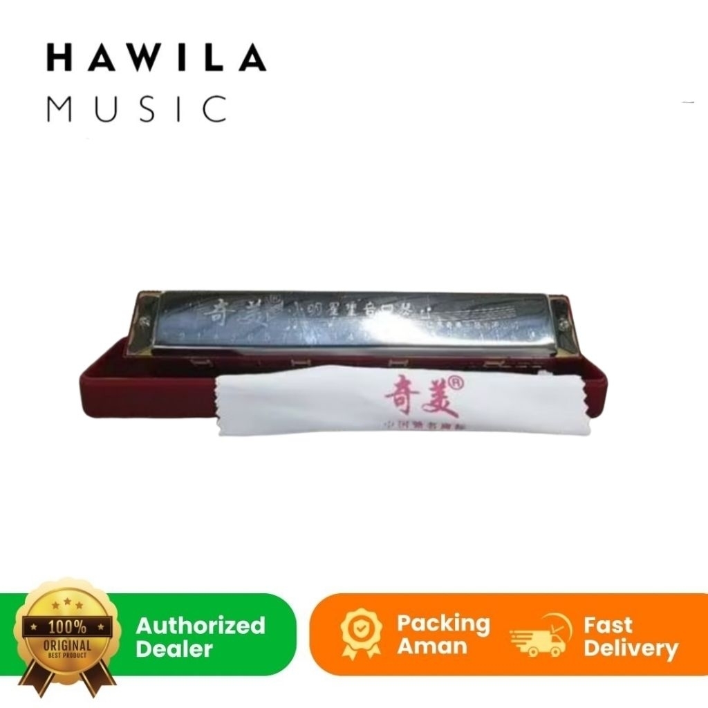 Harmonika Harmonica Kromatik Kromatix QiMei Import Win China Award