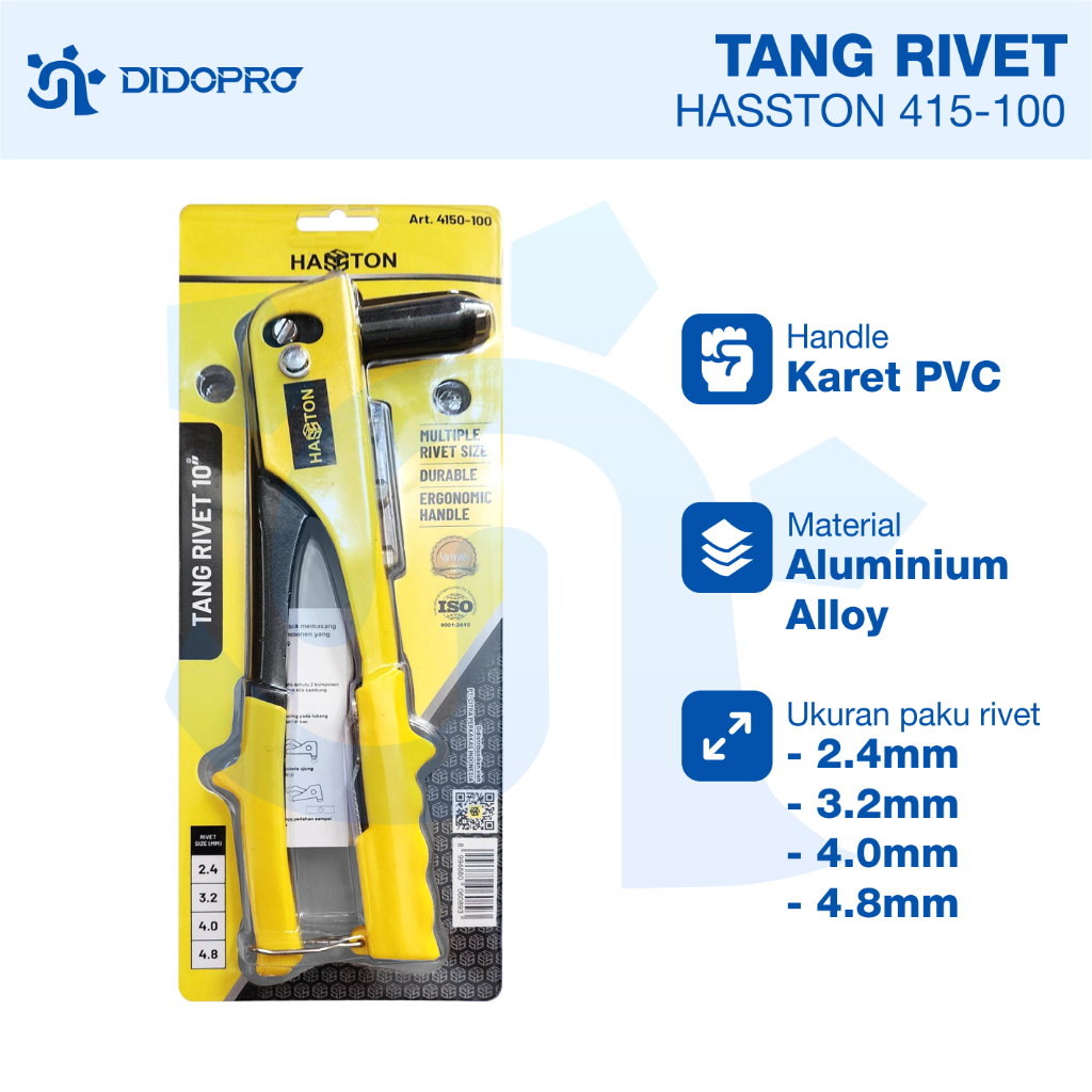 Tang Rivet Hasston Prohex Hand Riveter Ripet Rifet