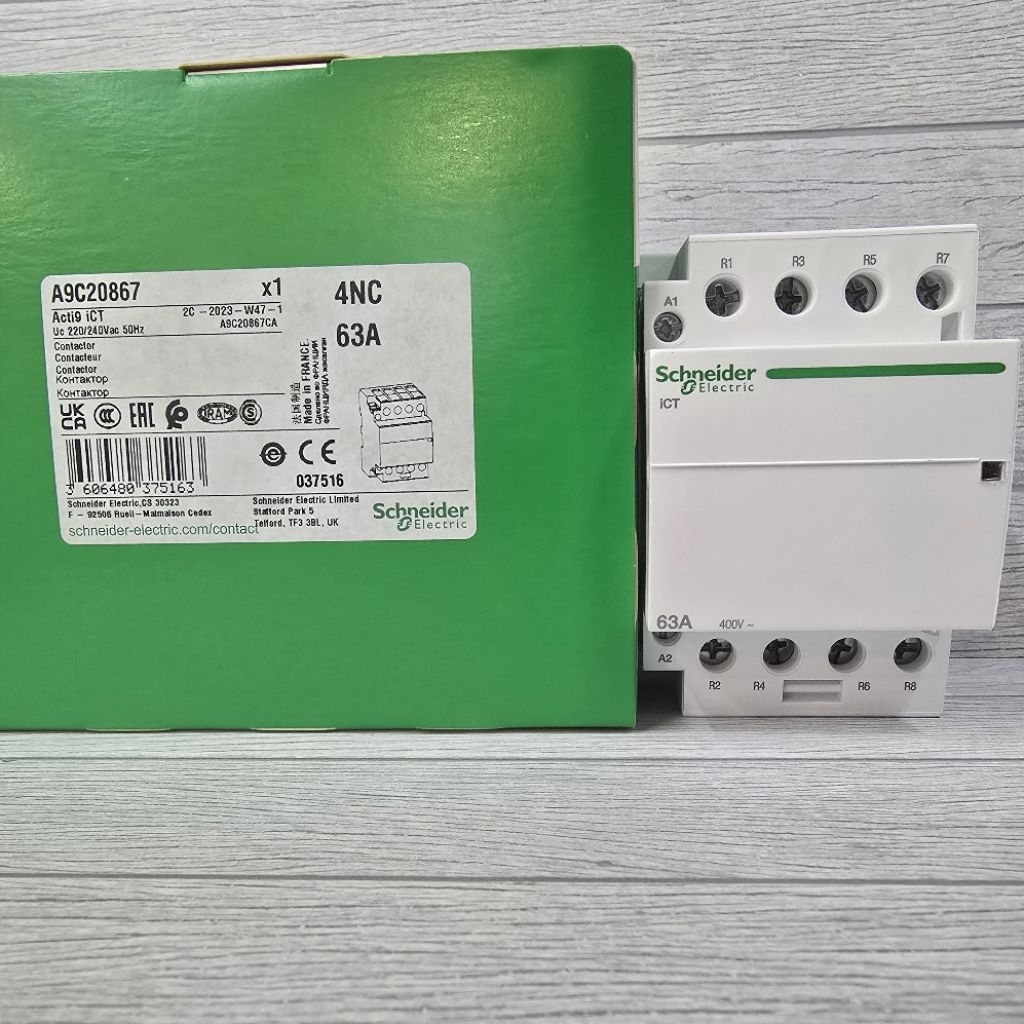 A9C20867 DIN ICT 63A 4NC Contactor Kontaktor Din