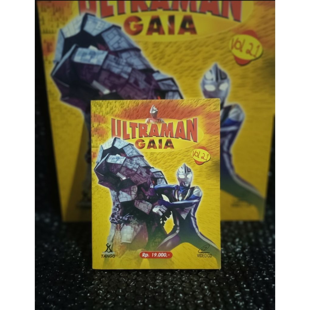 VCD Ultraman Gaia Vol.21 / Dubbing Indonesia / Original (Bagus)