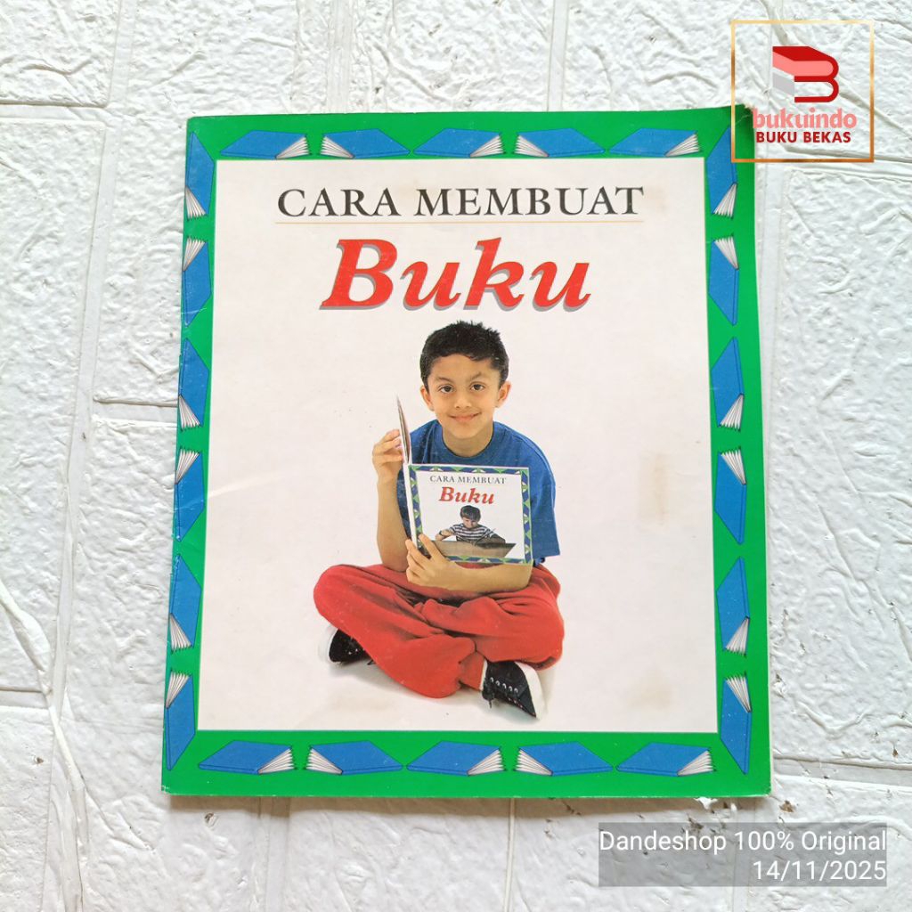 (ex perpus) Cara Membuat Buku - Buku Anak Bekas Preloved