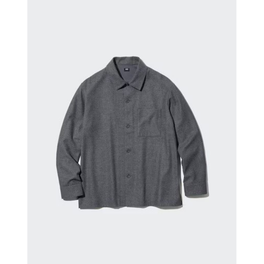 Uniqlo Twill Brushed Overshirt