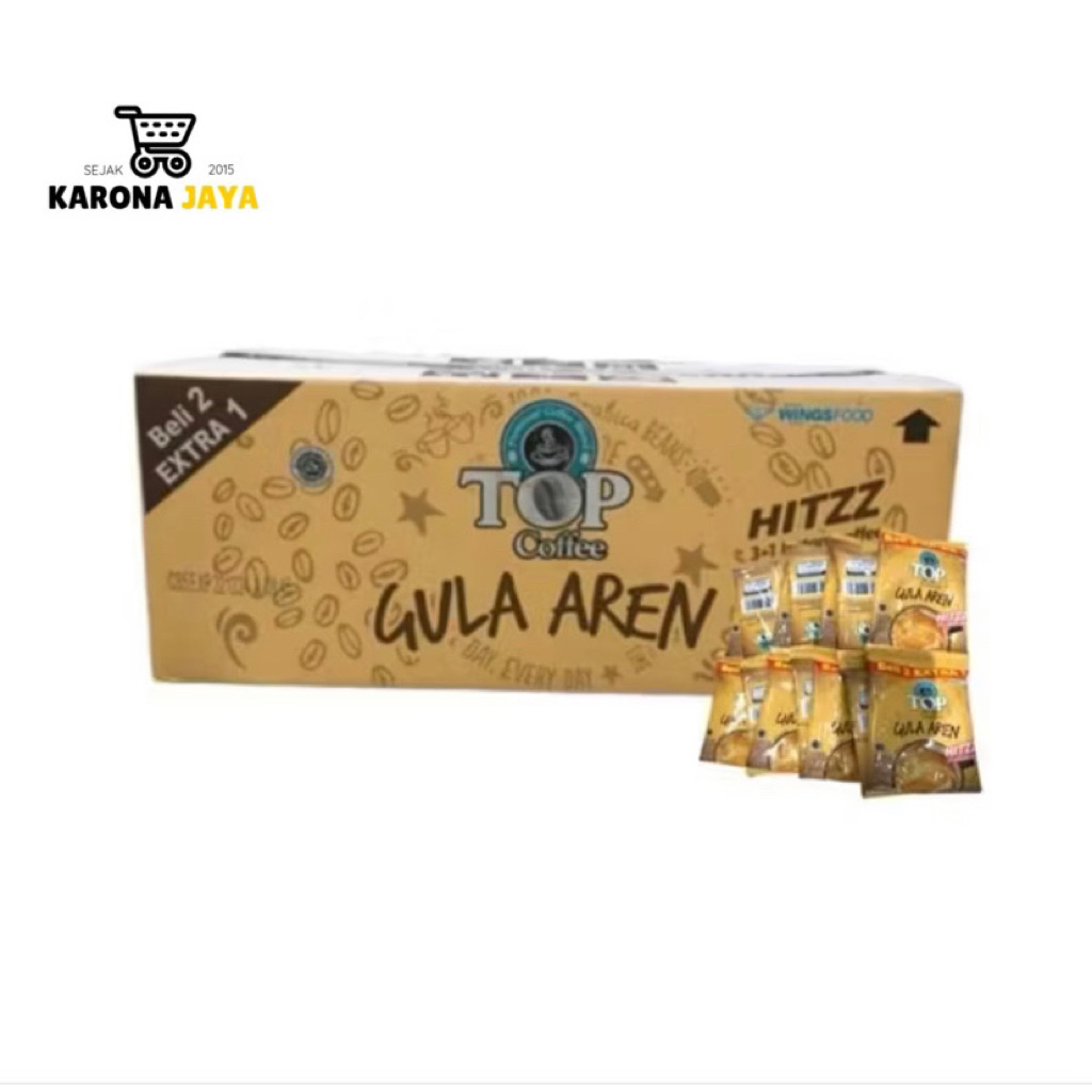 Top Kopi Gula Aren [1 Dus/12 Renceng]