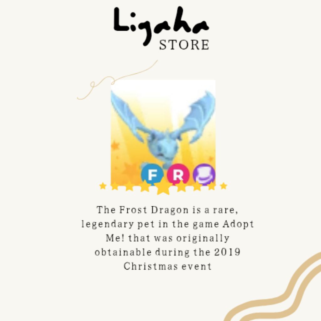 Fly Ride Frost Dragon (Adopt Me Items)