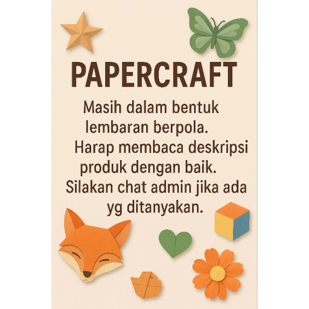Ampirono_Mriki Papercraft Diorama Spbu Pertamina Kerajinan Kertas Diy