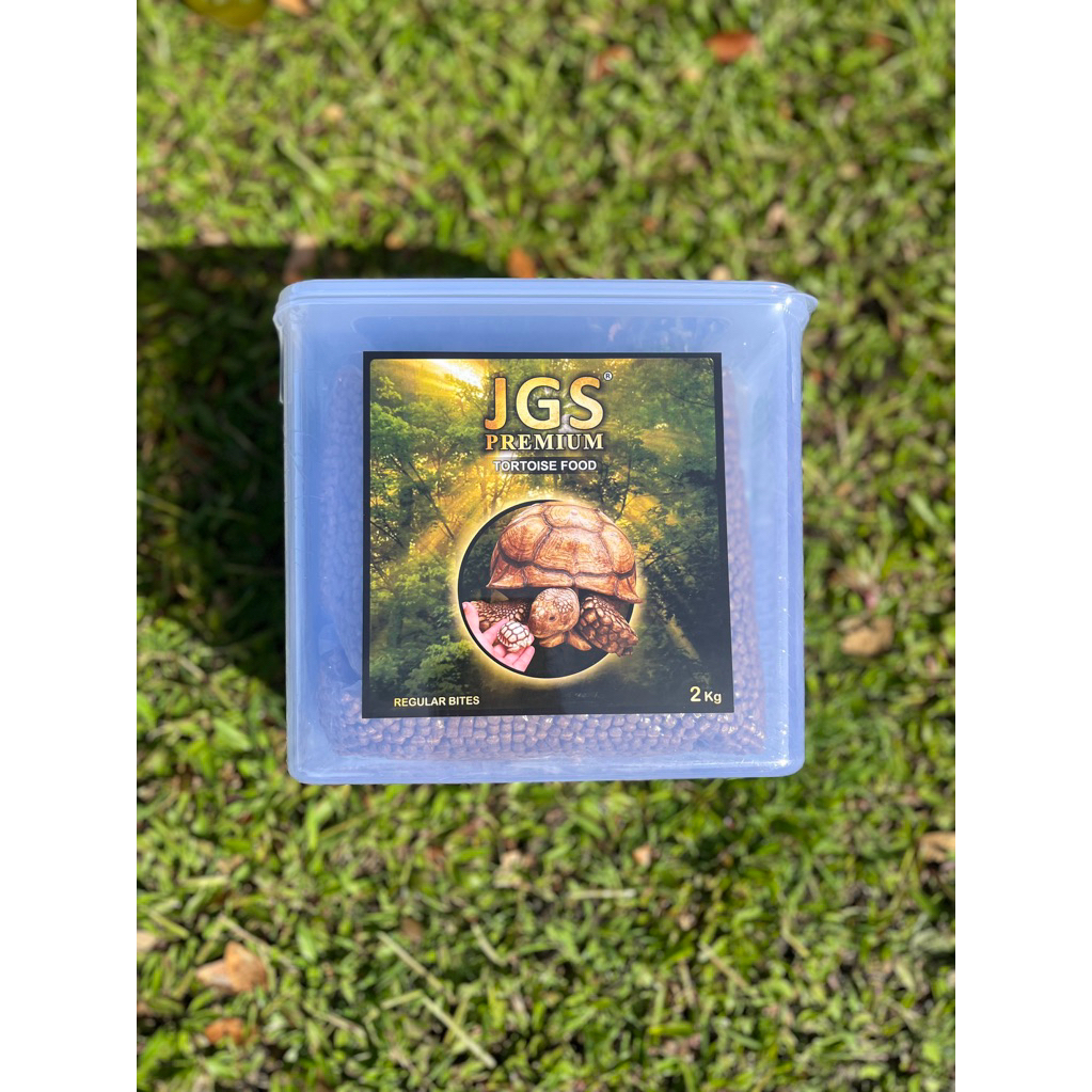 Pelet JGS Premium 2kg / Tortoise Food / Pelet Kura Darat / Makanan Kura - Kura