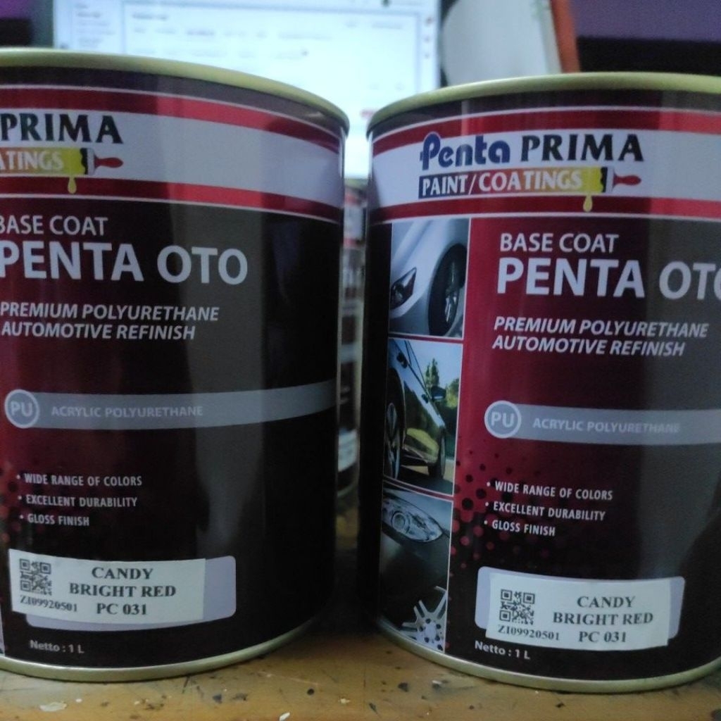 CAT PU CANDY BRIGHT RED 031 / CAT PU PENTA OTO / CAT PU CANDY