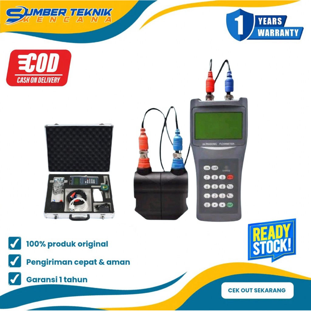 Ultrasonic Flow Meter 50-700mm TDS100H M2 Portable TDS-100H Water