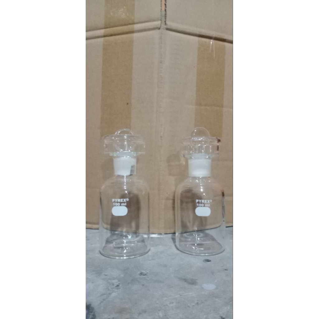 Botol BOD / Botol Winkler PYREX 100.ML