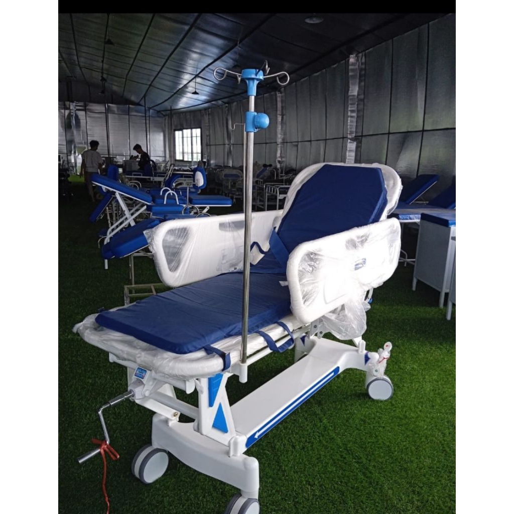 Brankar IGD ABS||Brankar dorong IGD ABS||Brankar dorong rumah sakit||Brankar pasien IGD