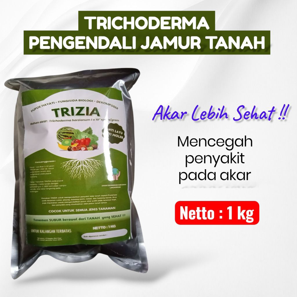 TRICHODERMA  1 KG PENGENDALI JAMUR TANAH