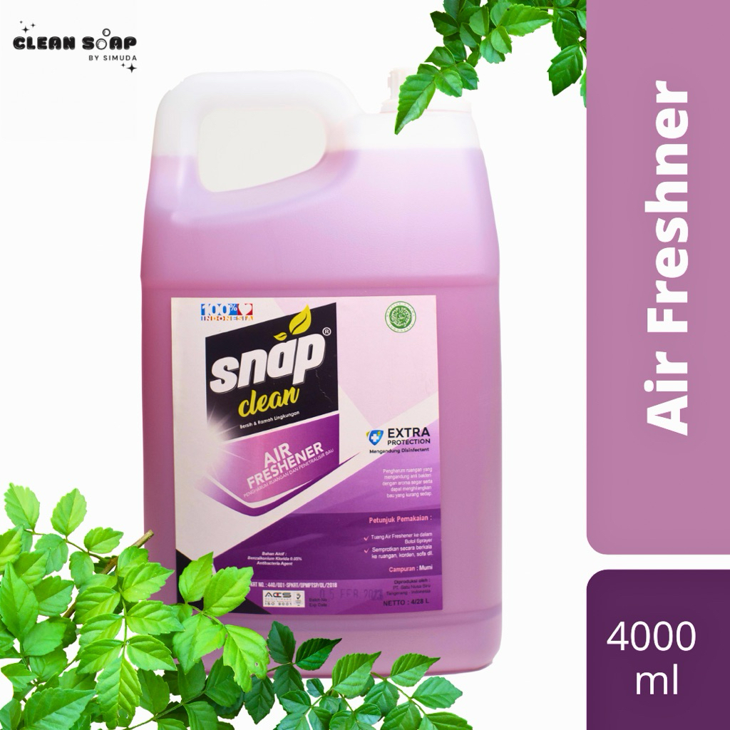 Air Freshner Cairan pengharum ruangan dengan aroma segar untuk menghilangkan bau yang kurang sedap