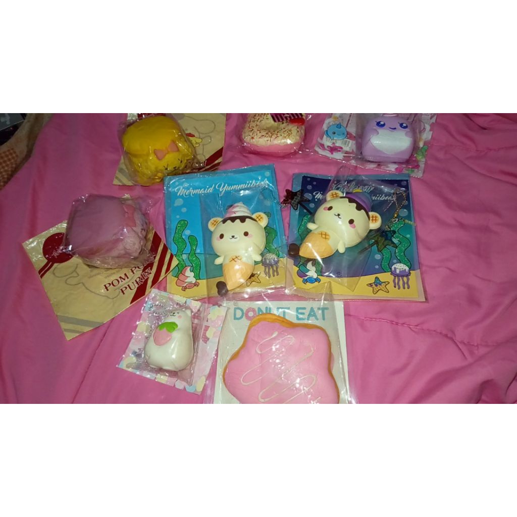 CO YB FAIRFLOSS SQ ONLY, FLASH SALE SQUISHY, Yb Mermaid