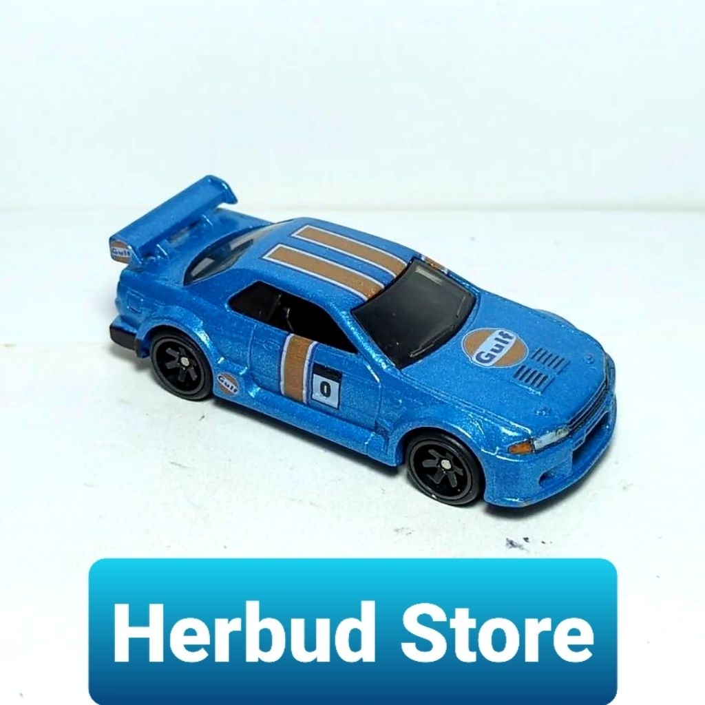 Hot Wheels Hotwheels HW Custom Nissan Skyline GT-R R32 Gulf Ban Karet