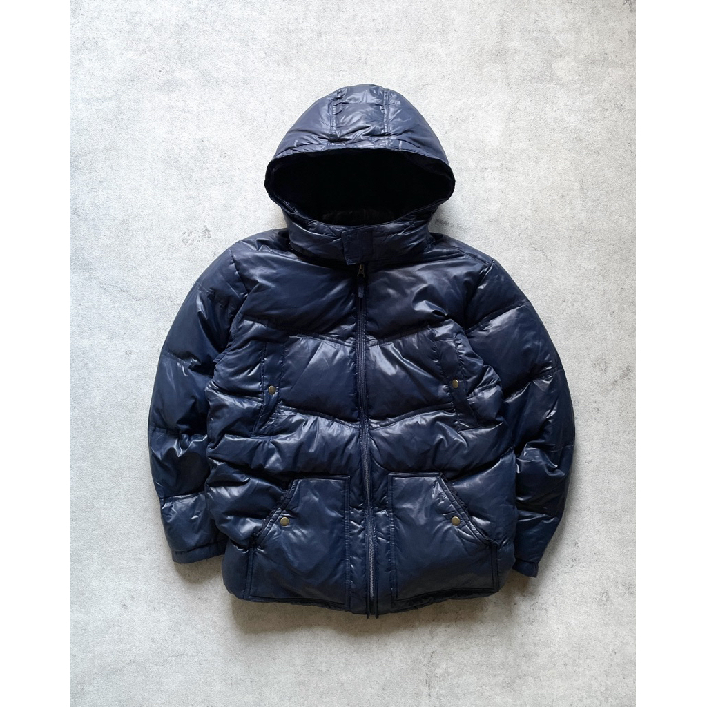 Puffer Goose Down Jacket Bulang Asli Bulu Angsa Ultralight Outdoor Y2K Gelembung