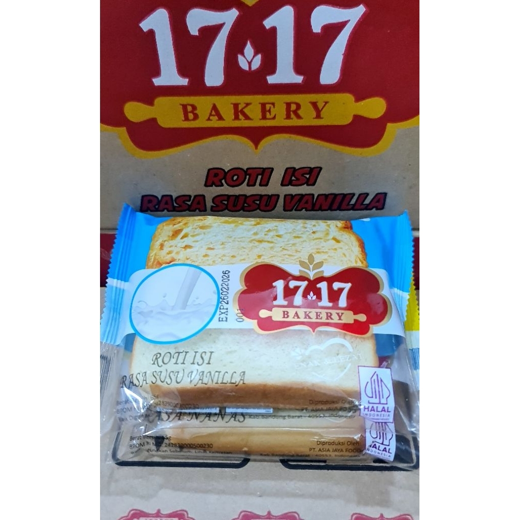 roti isi 17 17 bakery (60pcs)