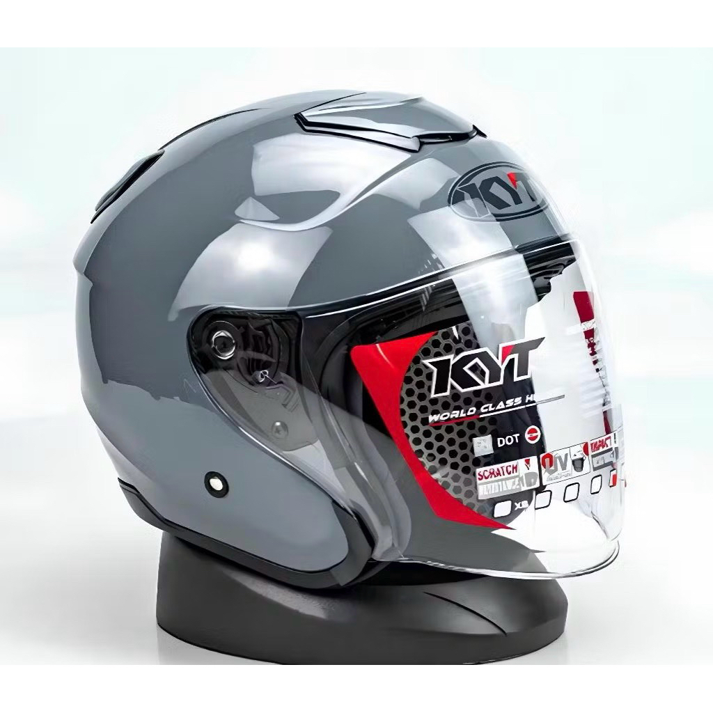 HELM KYT KYOTO ORIGINAL SKS MIRIP ASLI 100% SNI BONUS STIKER KYT