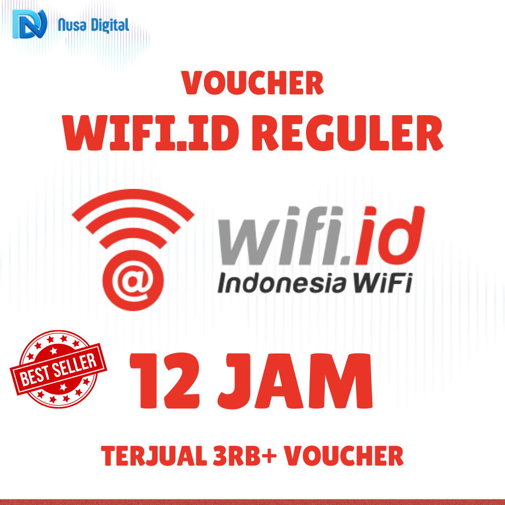 VOUCHER WIFI ID 1 HARI (12 JAM) REGULER