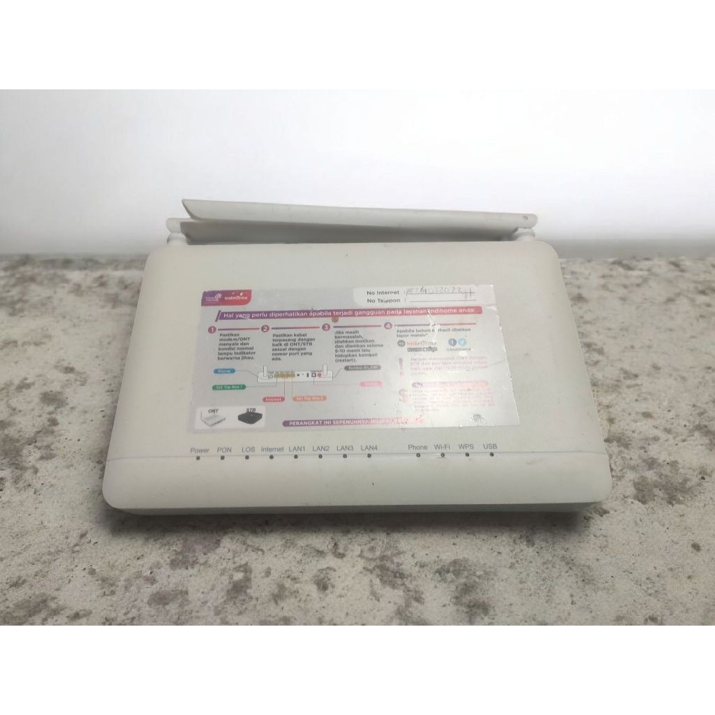 ZTE router wifii GPON ONT ZXHN F609 V3 & F670L V5 5G