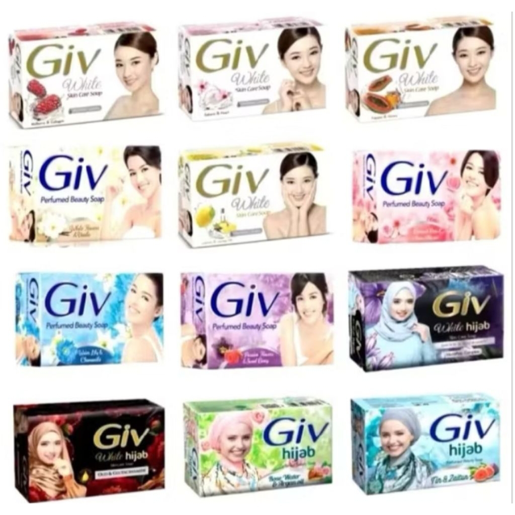 GIV Sabun batang 76gr / Sabun mandi batang giv